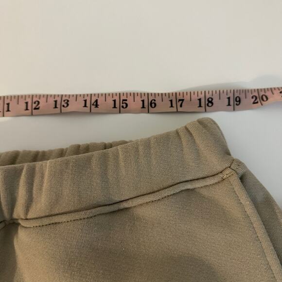 Fear of God Men's Beige Eternal Straight Leg Cotton Sweatpants Size XXL - Picture 14 of 16